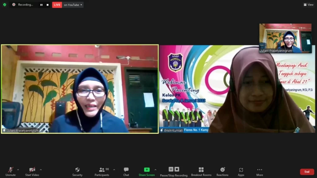 webinar parenting smp